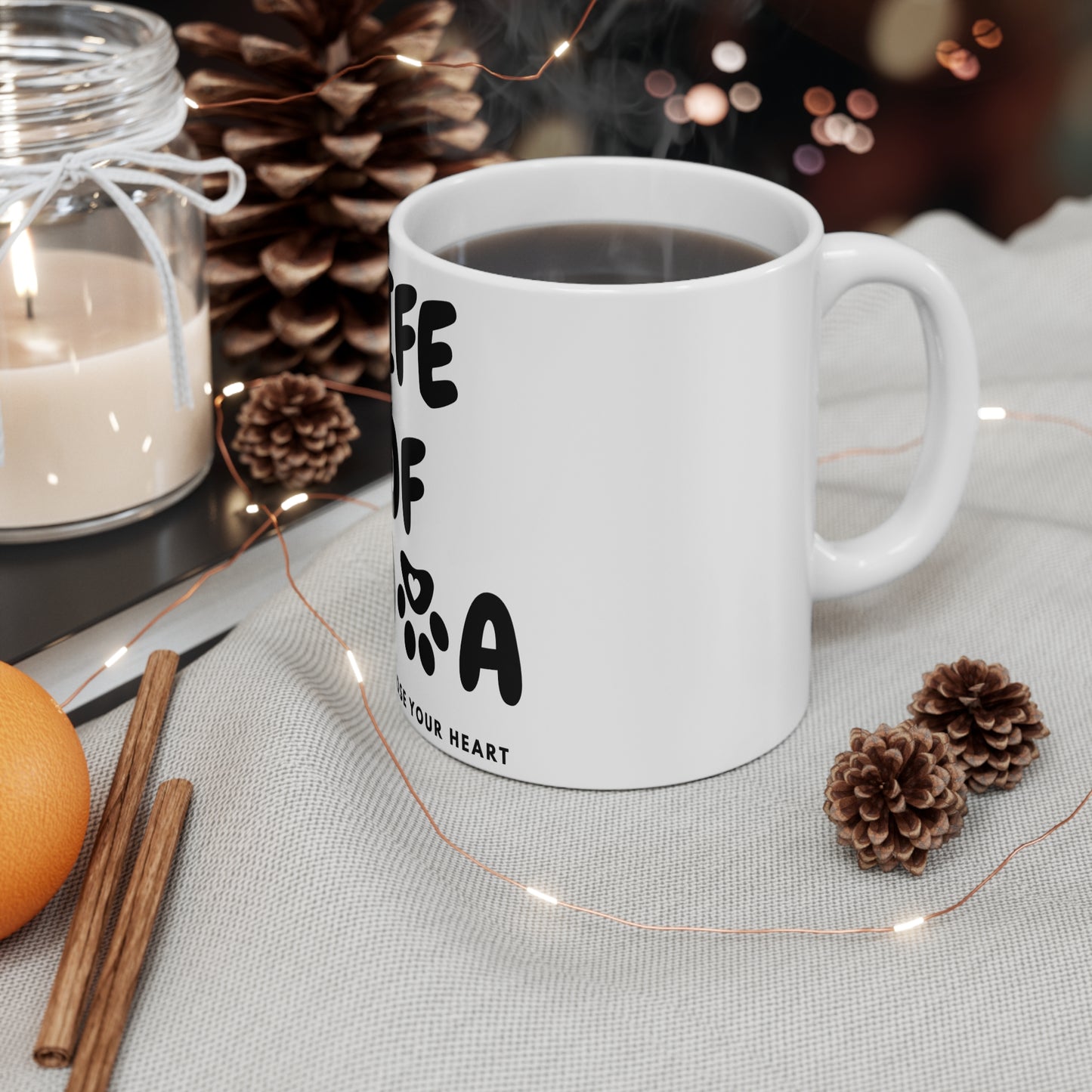KUMA White Mug | Coffee Mug |